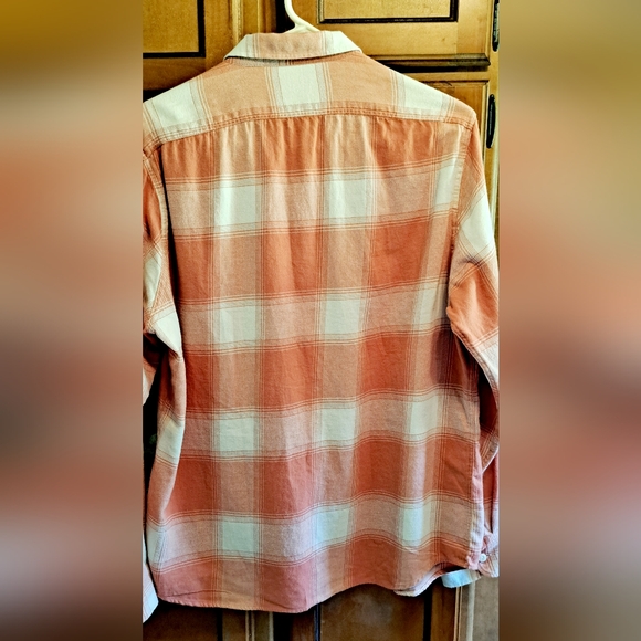 Men's Madewell Kilmer Plaid Perfect Brushed Cotton Flannel L-XL (Size Chart) - Picture 3 of 11